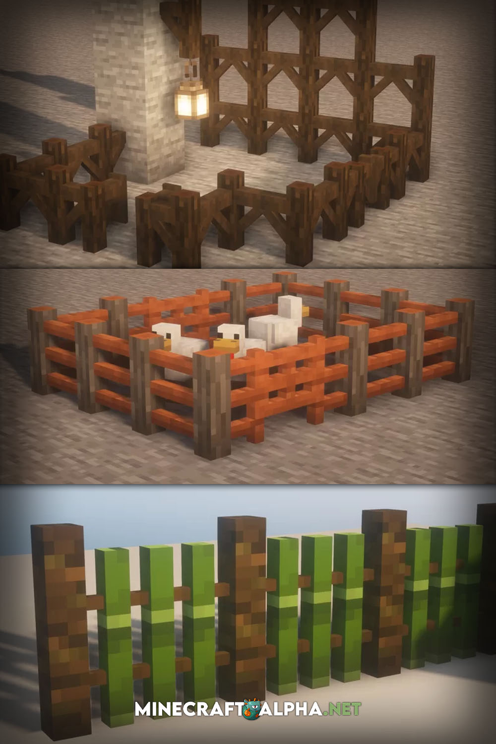 Better Fence & Gates Texture Pack 1.18.2, 1.17.1 (Remodeled)