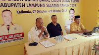 Gelar Rapat Koordinasi, Golkar Lamsel Membuka Pendaftaran Bakal Calon Bupati & Wakil Bupati Pilkada 2020