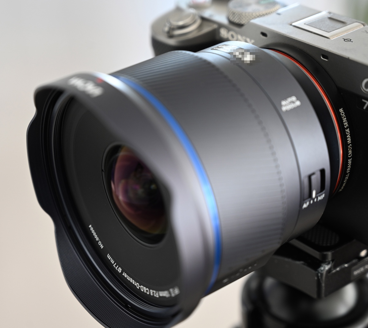 Объектив Laowa 10mm f/2.8 C&D-Dreamer с камерой Sony