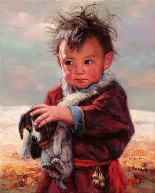 Children Paintings By Chinese Painter “Barry Yang”