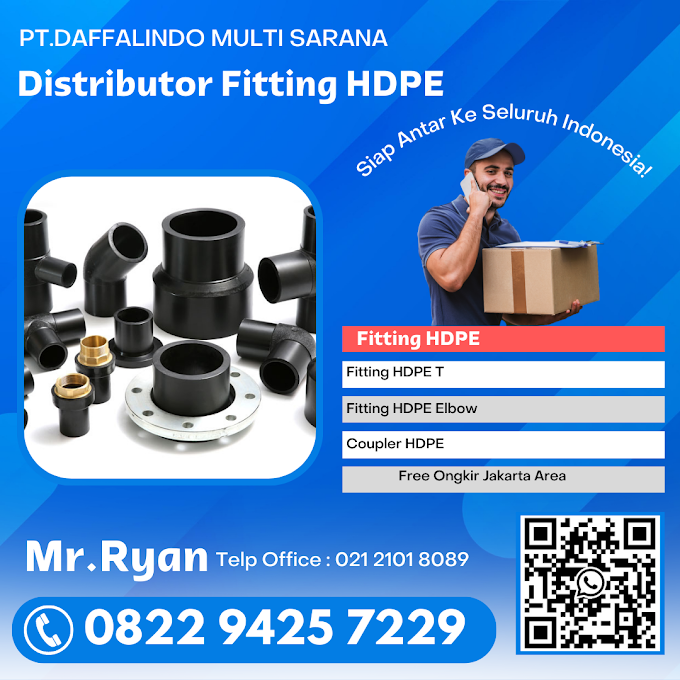Supplier Fitting Hdpe - Free Ongkir 