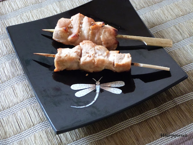 Yakitori de porc