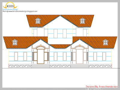 small budget house plan - 130 Square meter (1400 Sqft) - October 2011