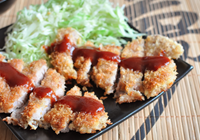 tonkatsu de porco