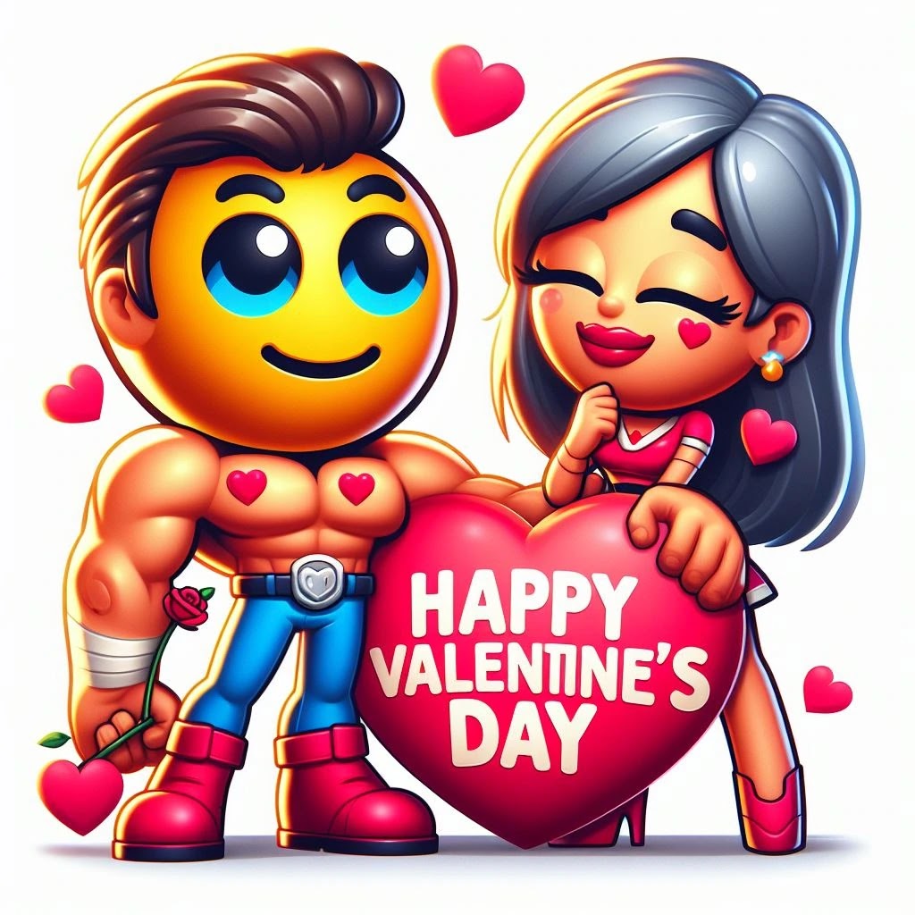 Emoji for Happy Valentines Day