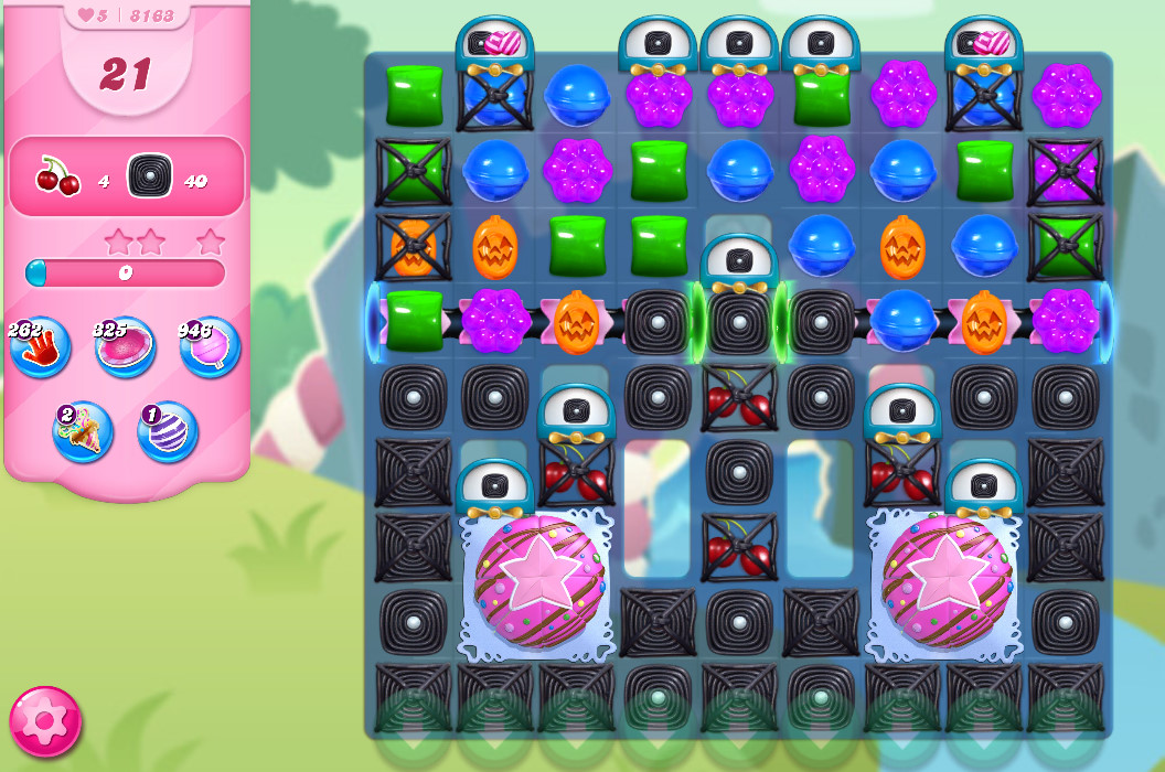 Candy Crush Saga level 8163