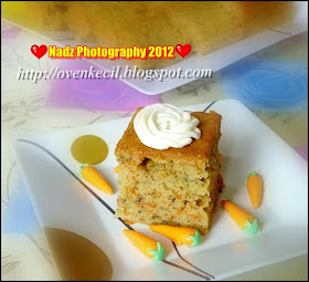 CUTE OVEN, SMALL KITCHEN: BANANA CARROT CAKE (KEK PISANG 