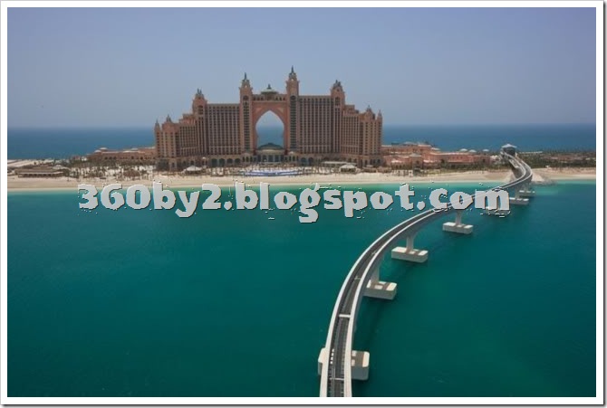 113-acre Atlantis hotel in Dubai - £13,000 a night