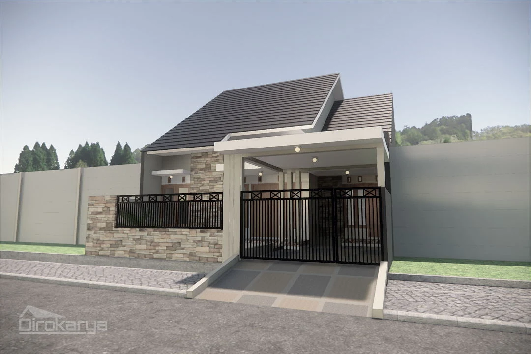 Desain Rumah Type 100 Malang Diro Karya