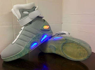 the Back to the Future 2 Light Up Shoes