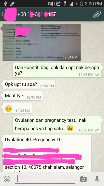 PREGNANCY TEST (UPT) MURAH GALLERY  Ovulation test kit 