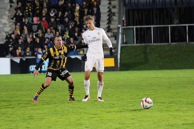 Imagen de archivo del partido Barakaldo - Real Madrid Castilla en abril de 2016