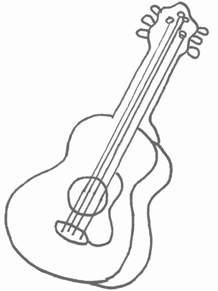 Download Coloring Page Of A Guitar - 172+ Popular SVG Design for Cricut, Silhouette and Other Machine