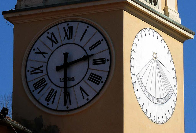 Sundial, clock, Montenero, Livorno