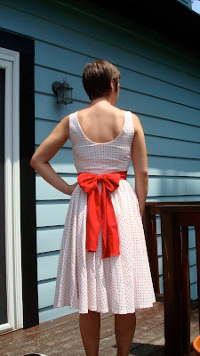 Red Bow Dress