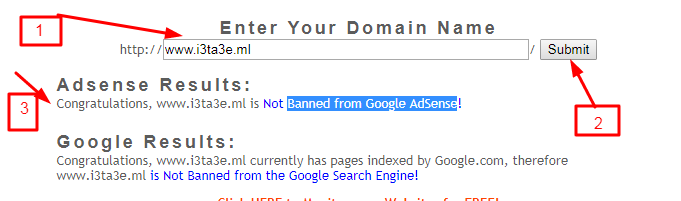 Banned from Google AdSense