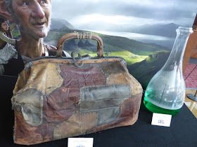 BFG giant leather bag bottle film props