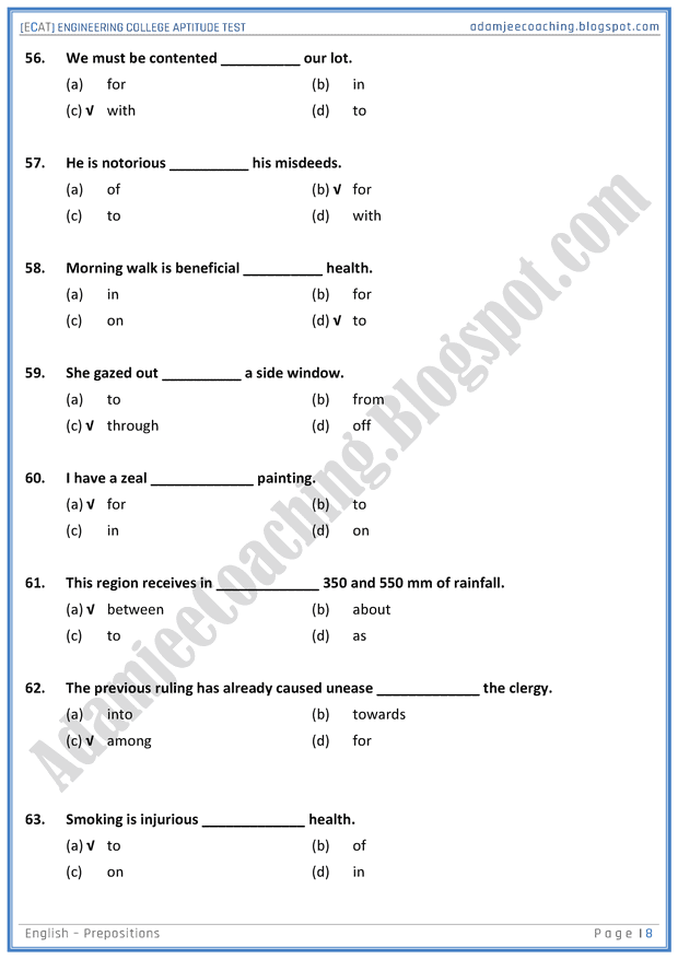 ecat-english-prepositions-mcqs-for-engineering-college-entry-test