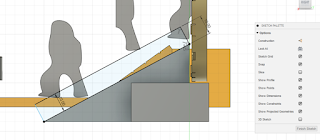 sketch a rectangle for the stair