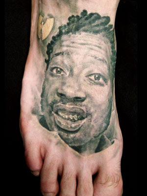 wu tang tattoo. THE PRICE OF STARDOM: Tattoo