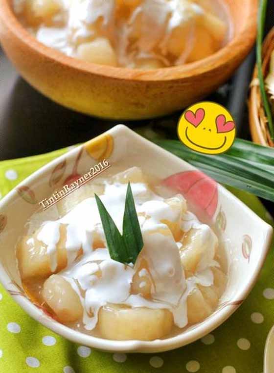 Resep Singkong Manis Ala Thailand Aka Sweet Casava. Enak, Gurih, dan Singkongnya Pulen Banget Bikin Ketagihan!