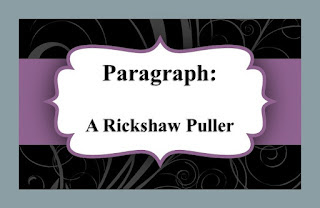 Rickshaw Puller Paragraph