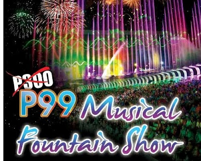 Php 99 Musical Fountain Show at Manila Ocean Park