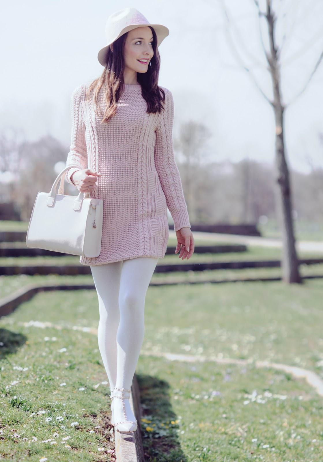 The ultimate white tights inspiration - Fashionmylegs : The tights