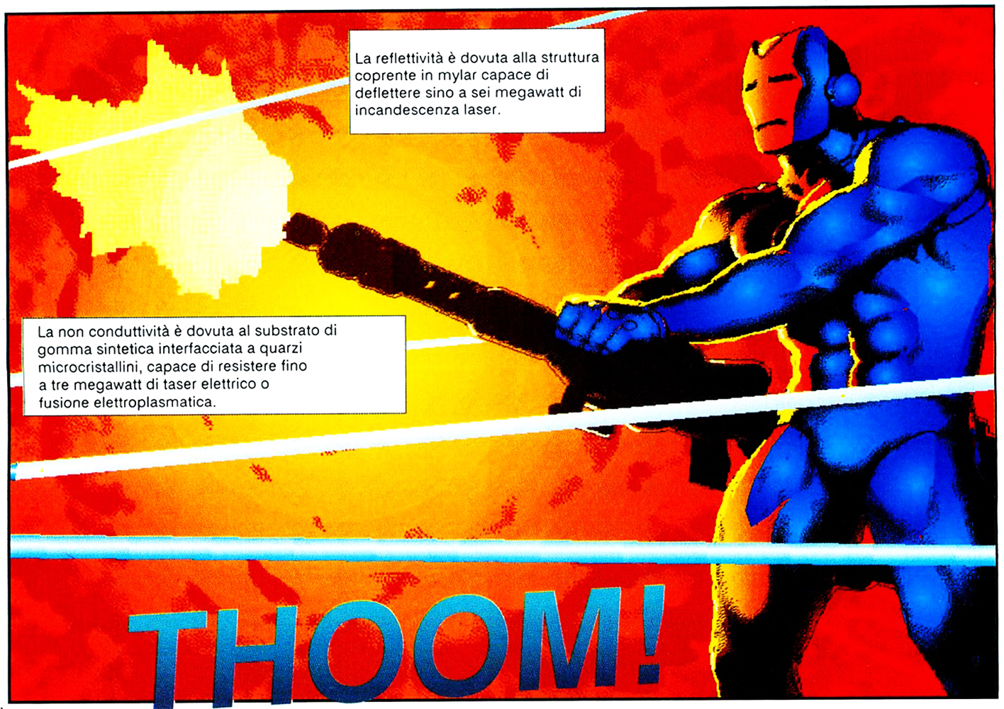 Iron Man crash da Super Comics 6