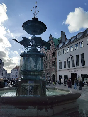Copenhagenの噴水