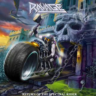 Ravage - "Turn The Screw" (lyric video) from the album "Return of the Spectral Rider"