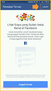 mendaftar facebook lewat hp android