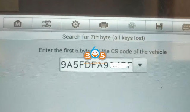 Autel IM508 Program Audi A3 2005 All Keys Lost 10
