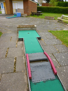 Crazy Golf course on South Parade in Skegness