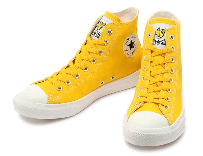Pikachu Pokémon X Converse Sneakers For Adults