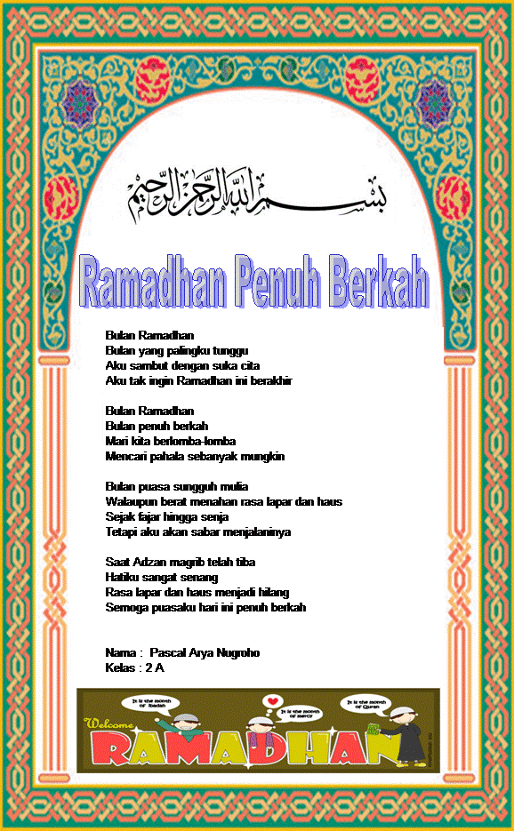  Puisi  Ramadhan  Jendela Lia Membuka Dunia Baru