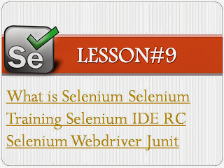 http://seleniumvideotutorial.blogspot.in/2014/01/what-is-selenium-selenium-training.html
