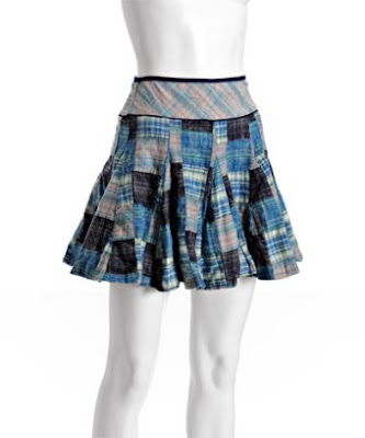 Plaid Feminine Skirt