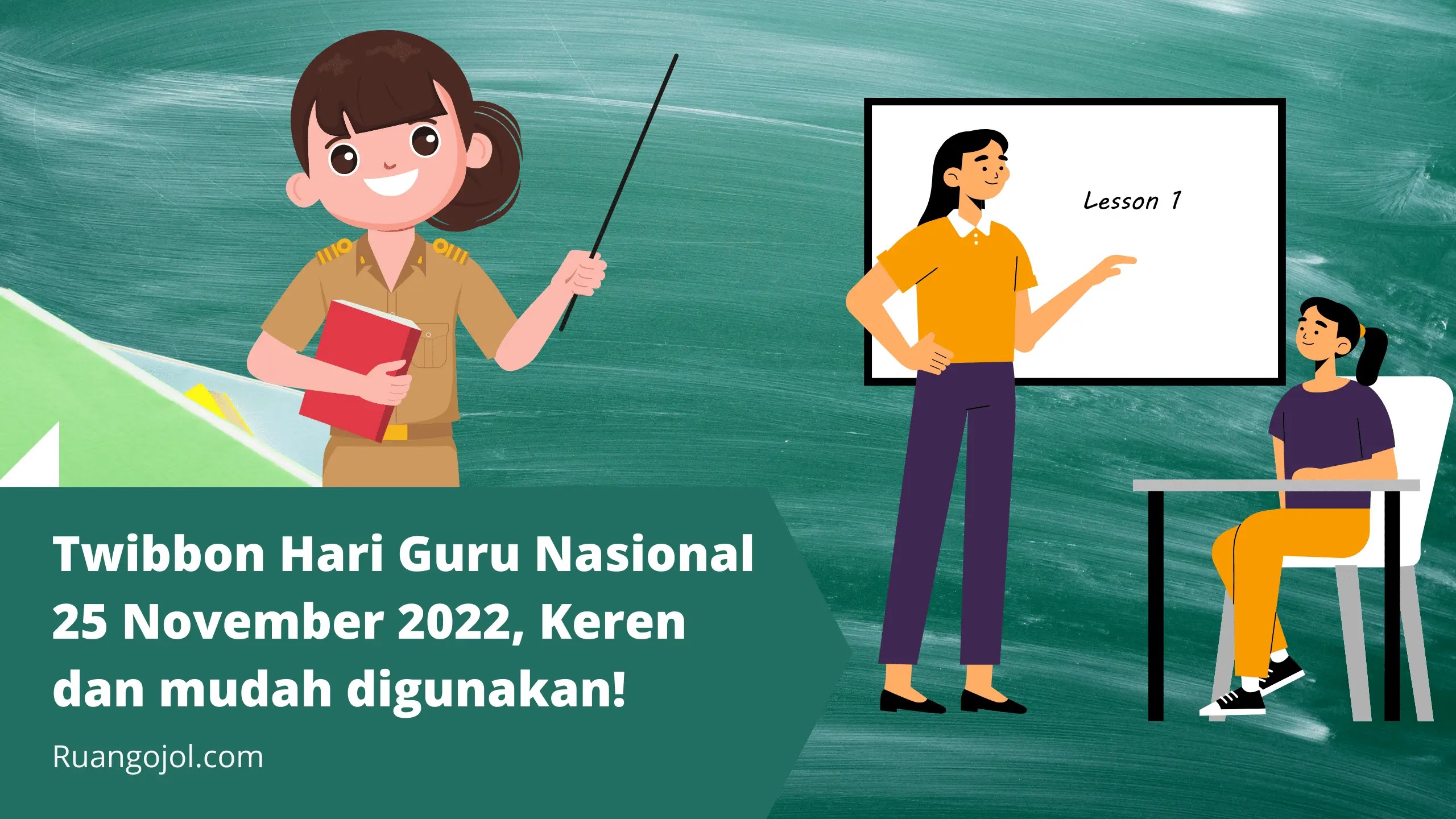 Twibbon Hari Guru Nasional 2022