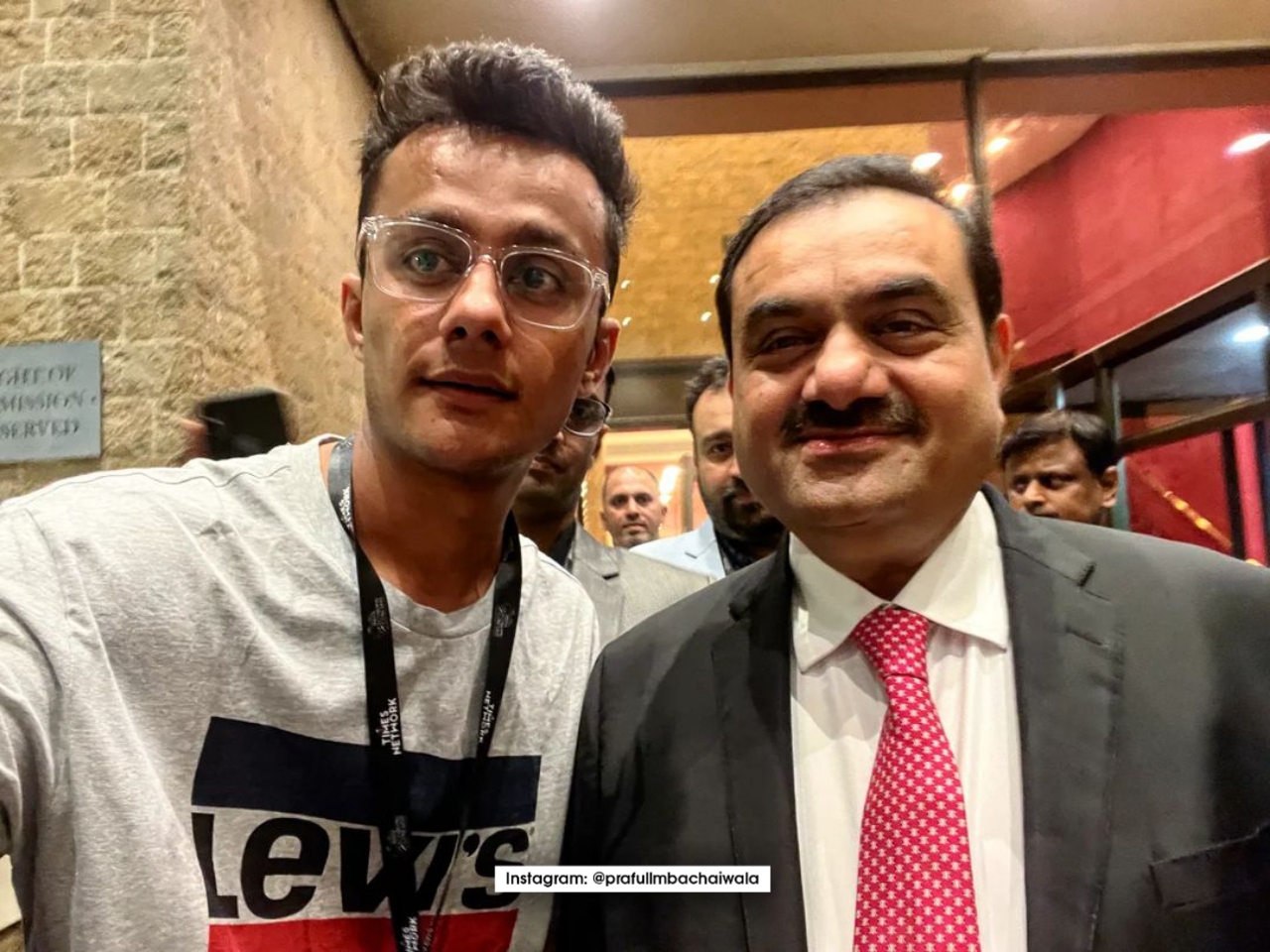 MBA Chai Wala and Gautam adani