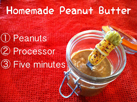 homemade peanut butter, make your own peanut butter