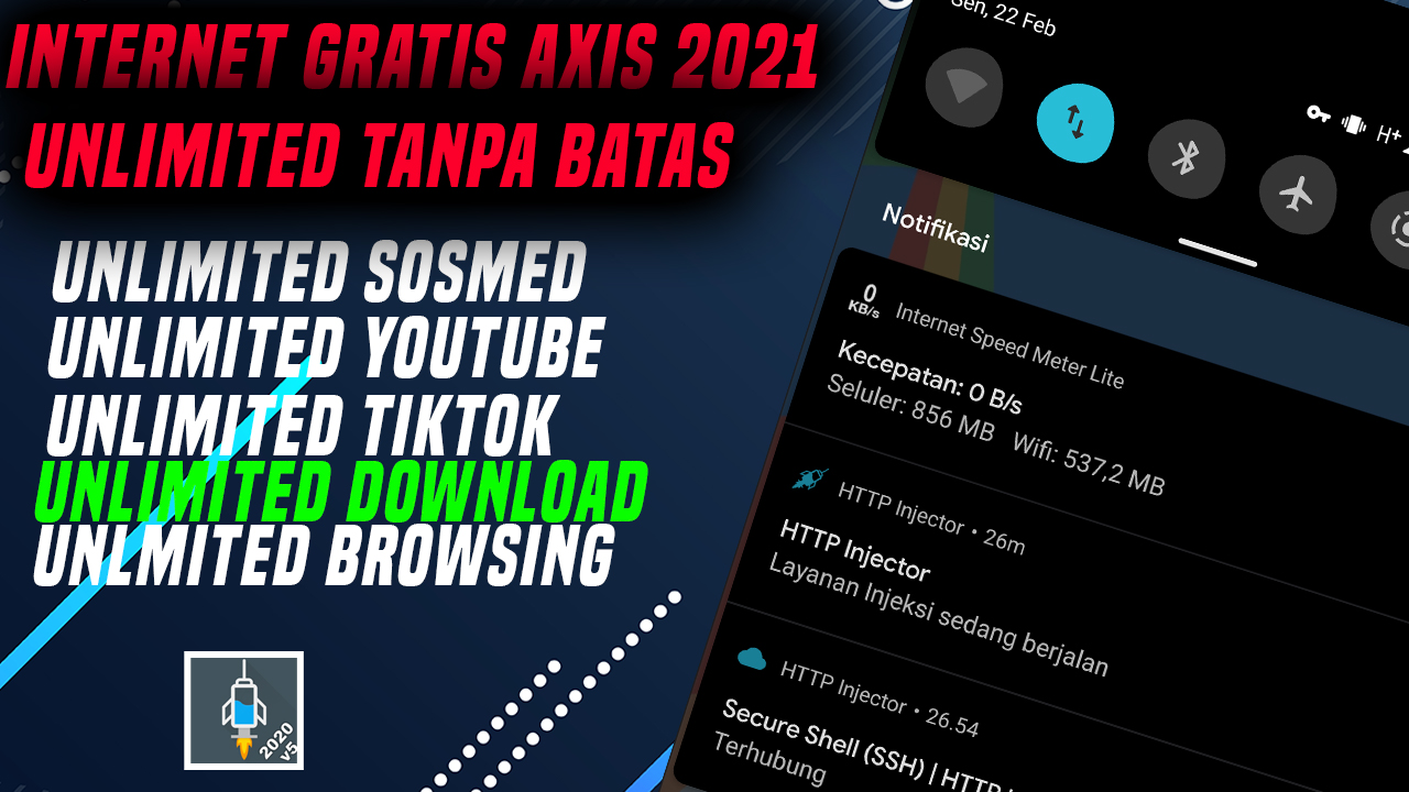 Cara Internet Gratis Axis Terbaru 2021