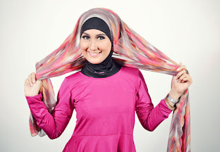 kreasi hijab pashmina