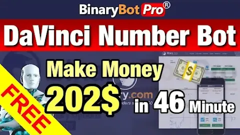 Binary Bot Download DaVinci Number Bot Strategy  software robot trading make money earn and money free download binary bot pro xml script 2023