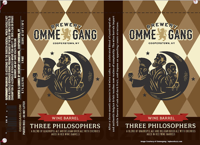 Ommegang Adding Three Philosophers Variant Cans (Blueberry Coffee, Wine Barrel & Bourbon Barrel)