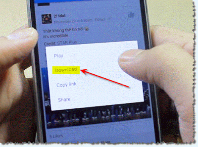 Cara download video dari Facebook