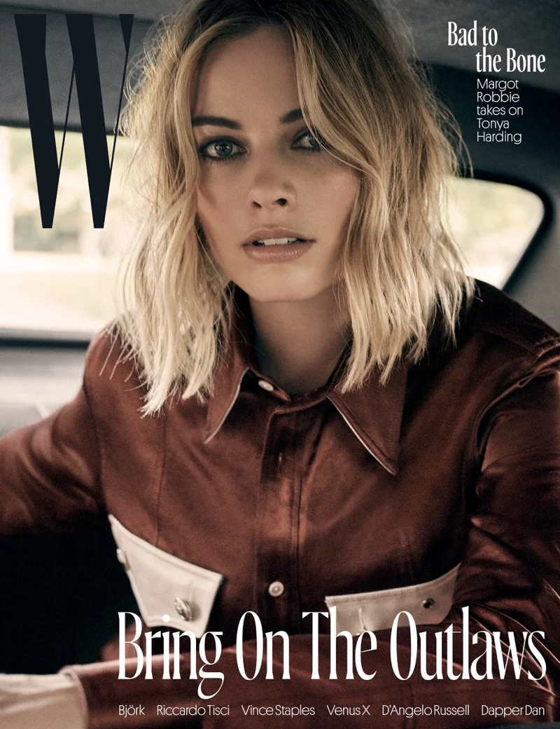 Margot Robbie Poses in Cool Styles for W Magazine