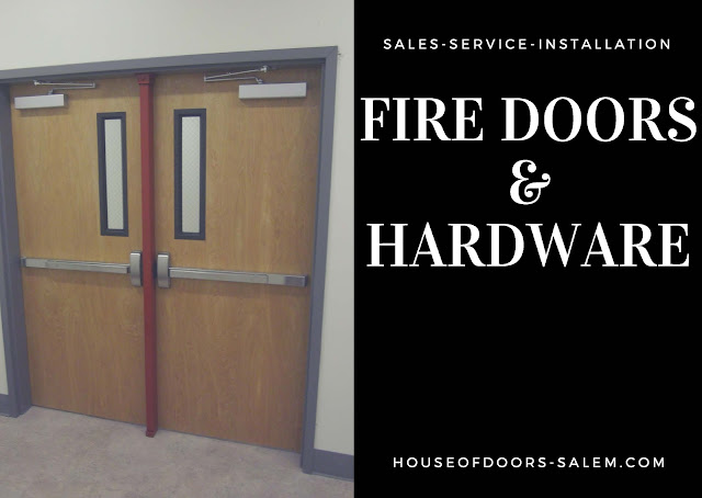 Roanoke, VA Fire Doors & Hardware supplied and installed by House of Doors