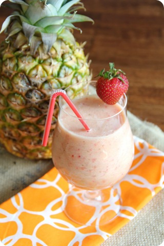 Strawberry-Pineapple Smoothie