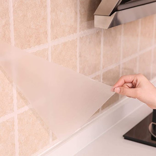 Transparent Kitchen Backsplash Protective Buy on Amazon and Aliexpress